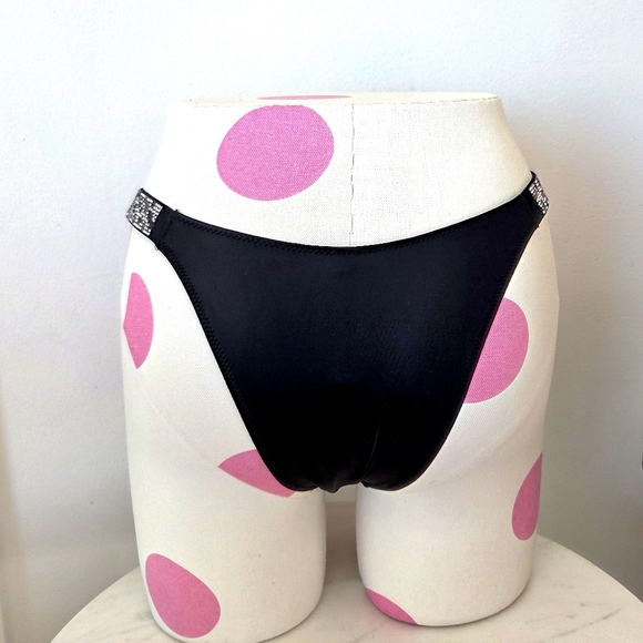 Victoria's Secret Very Sexy Brazilian Shine Strap Panty NWT High Cut Leg Bikini - Picture 8 of 15